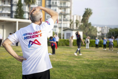 Mersin’de sabah sporuna yoğun ilgi