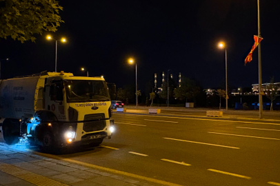 NATO ZİRVESİ ÖNCESİ KEÇİÖREN’DE YOĞUN TEMİZLİK MESAİSİ