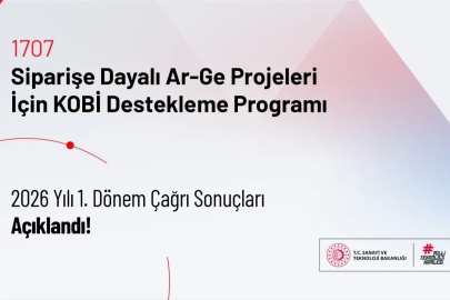 TÜBİTAK 1707 programında 2026 yılı ilk dönem sonuçları açıklandı