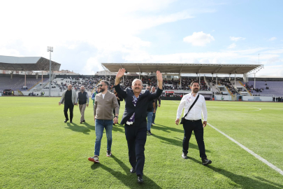Başkan Büyükgöz Gebzespor Maçında