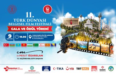 11. TÜRK DÜNYASI BELGESEL FİLM FESTİVALİ KEÇİÖREN’DE DÜZENLENECEK