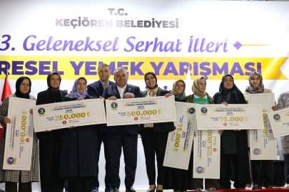 3. GELENEKSEL SERHAT İLLERİ YÖRESEL YEMEK YARIŞMASI’NDA ÖDÜLLER SAHİPLERİNİ BULDU