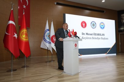 KEÇİÖREN’DE TÜRKİYE-KIRGIZİSTAN DOSTLUK VE İŞ BİRLİĞİ KONFERANSI DÜZENLENDİ