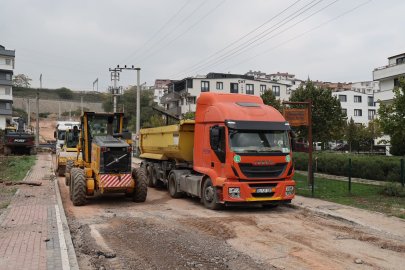 Gebze’de Mahallelerde Asfalt Çalışmaları Sürüyor
